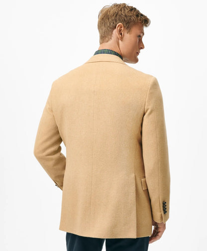 Classic Fit Camel Hair Twill 1818 Sport Coat | Brooks Brothers on sale