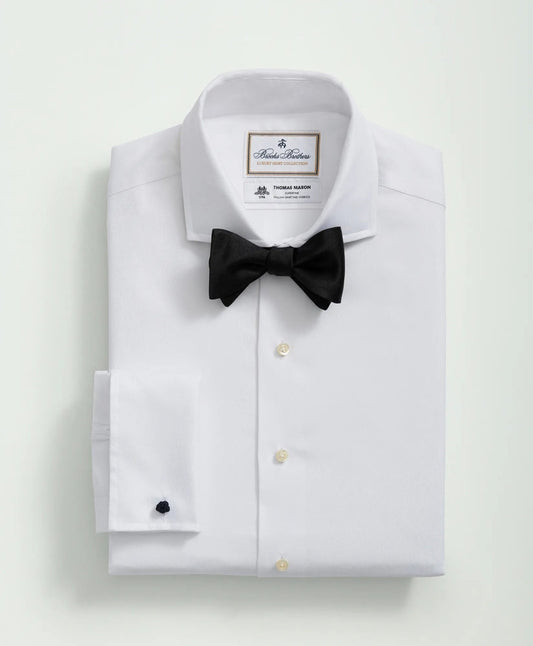 Brooks Brothers X Thomas Mason® Cotton Twill Londoner Collar Dress Shirt | Brooks Brothers sale