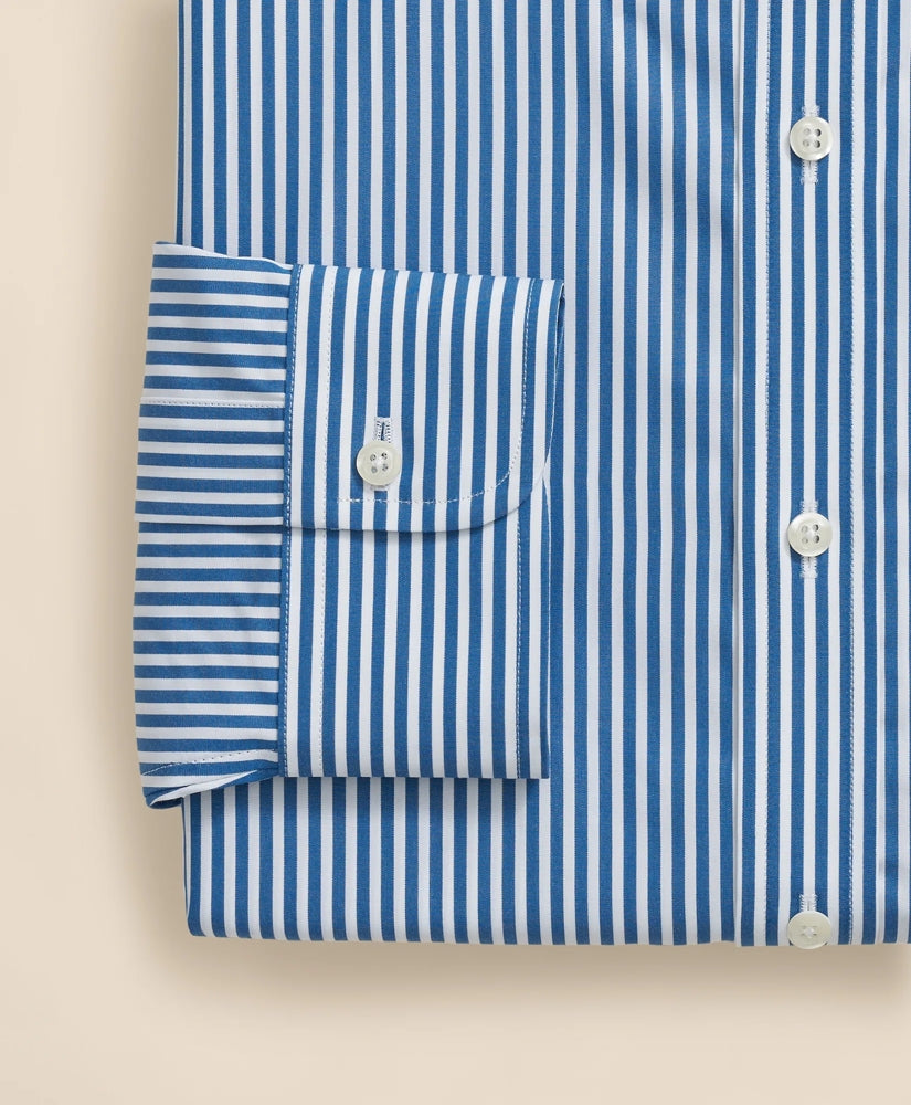 Pure Supima® Cotton Regular-Finish Polo Button Down Collar, Candy Stripe Dress Shirt | Brooks Brothers online
