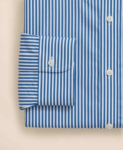 Pure Supima® Cotton Regular-Finish Polo Button Down Collar, Candy Stripe Dress Shirt | Brooks Brothers online