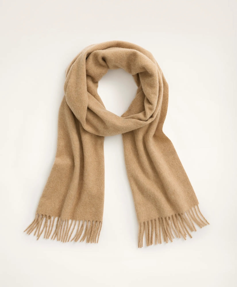 Cashmere Fringed Scarf | Brooks Brothers cheap - US 2602