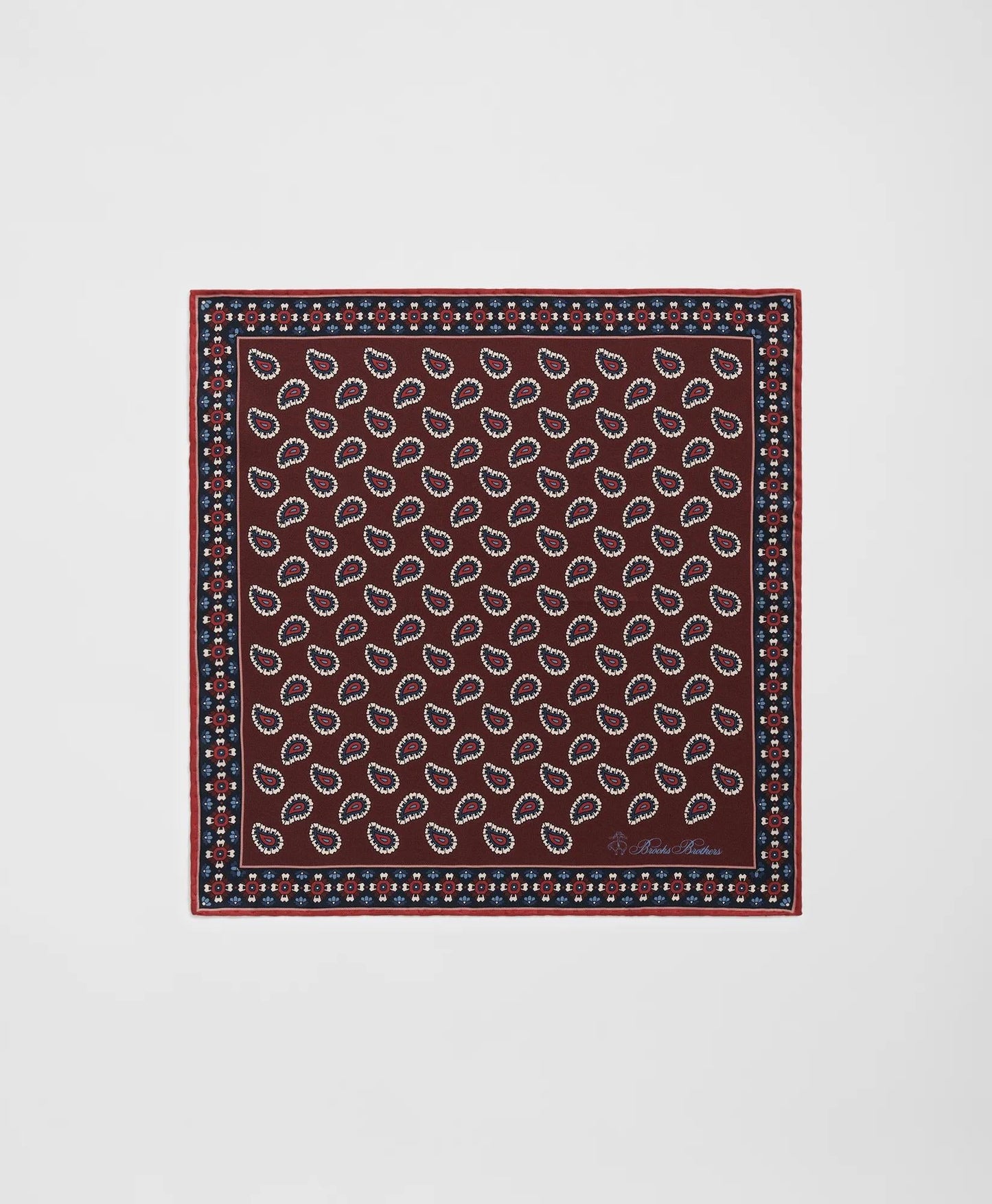 Paisley Silk Pocket Square | Brooks Brothers cheap
