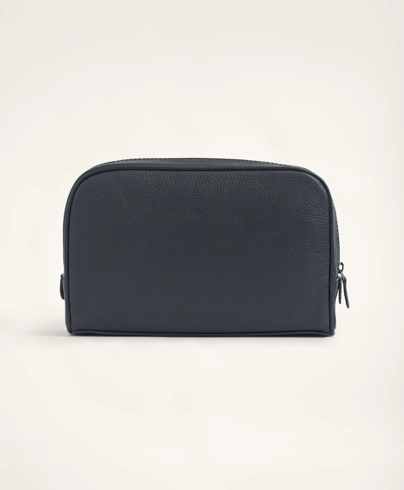 Large Pebbled Leather Dopp Kit | Brooks Brothers on sale
