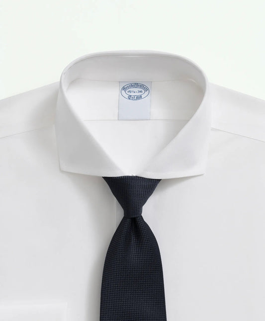 Stretch Supima® Cotton Broadcloth Londoner Collar, Dress Shirt | Brooks Brothers for sale