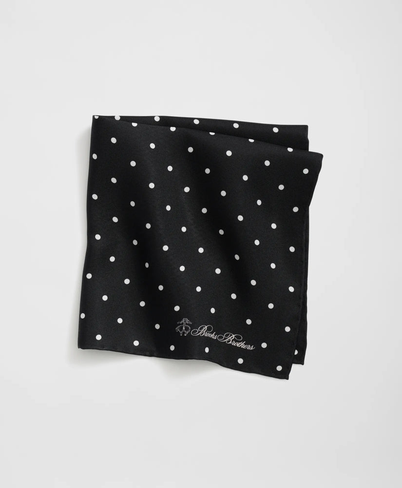 Small Dot Silk Pocket Square | Brooks Brothers online shop - US 7287