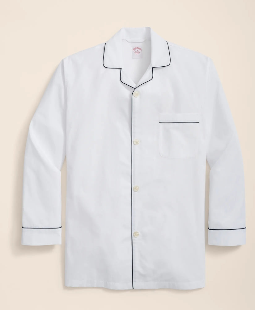 Cotton Broadcloth Pajamas | Brooks Brothers for sale
