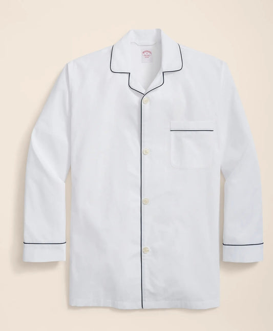 Cotton Broadcloth Pajamas | Brooks Brothers for sale