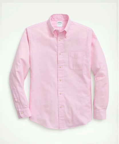 Portuguese Flannel Polo Button Down Collar Shirt | Brooks Brothers discount - US 1212