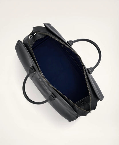 Pebbled Leather Duffel Bag | Brooks Brothers for sale