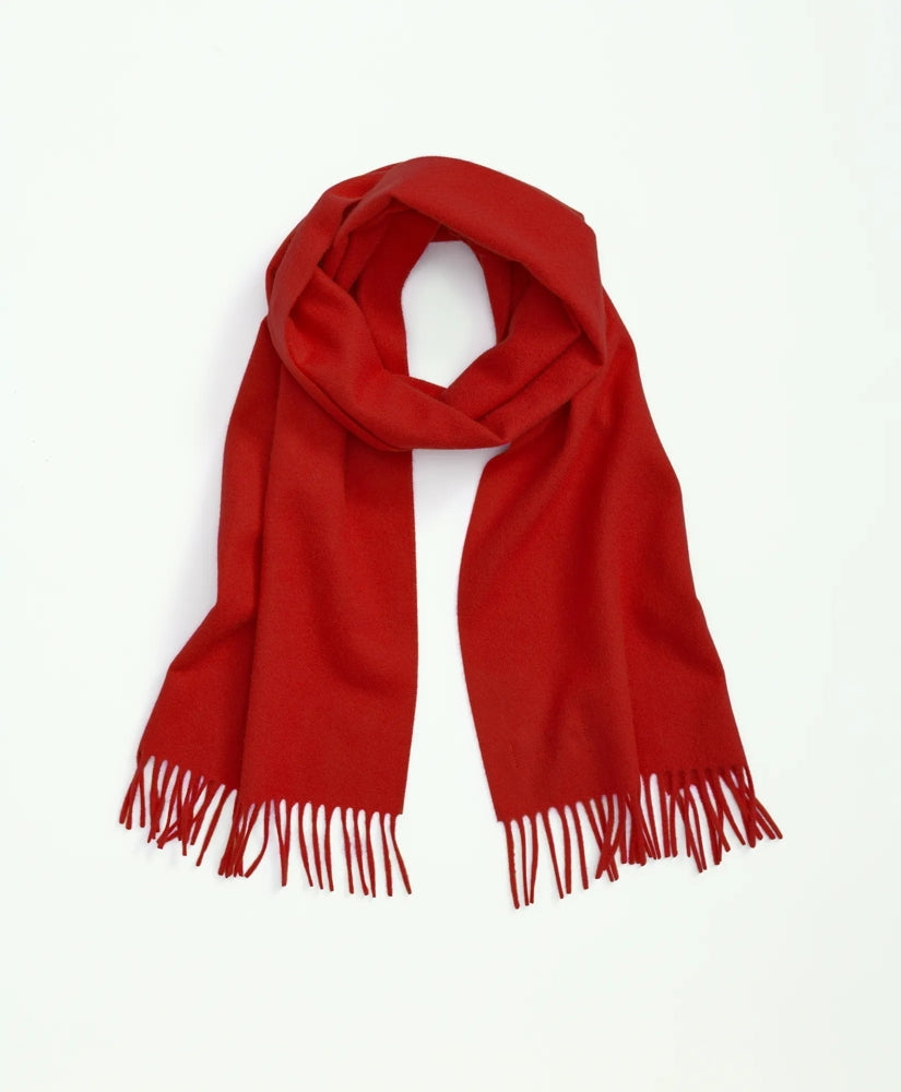 Cashmere Fringed Scarf | Brooks Brothers cheap - US 2602
