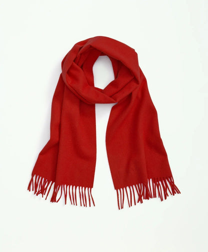 Cashmere Fringed Scarf | Brooks Brothers cheap - US 2602