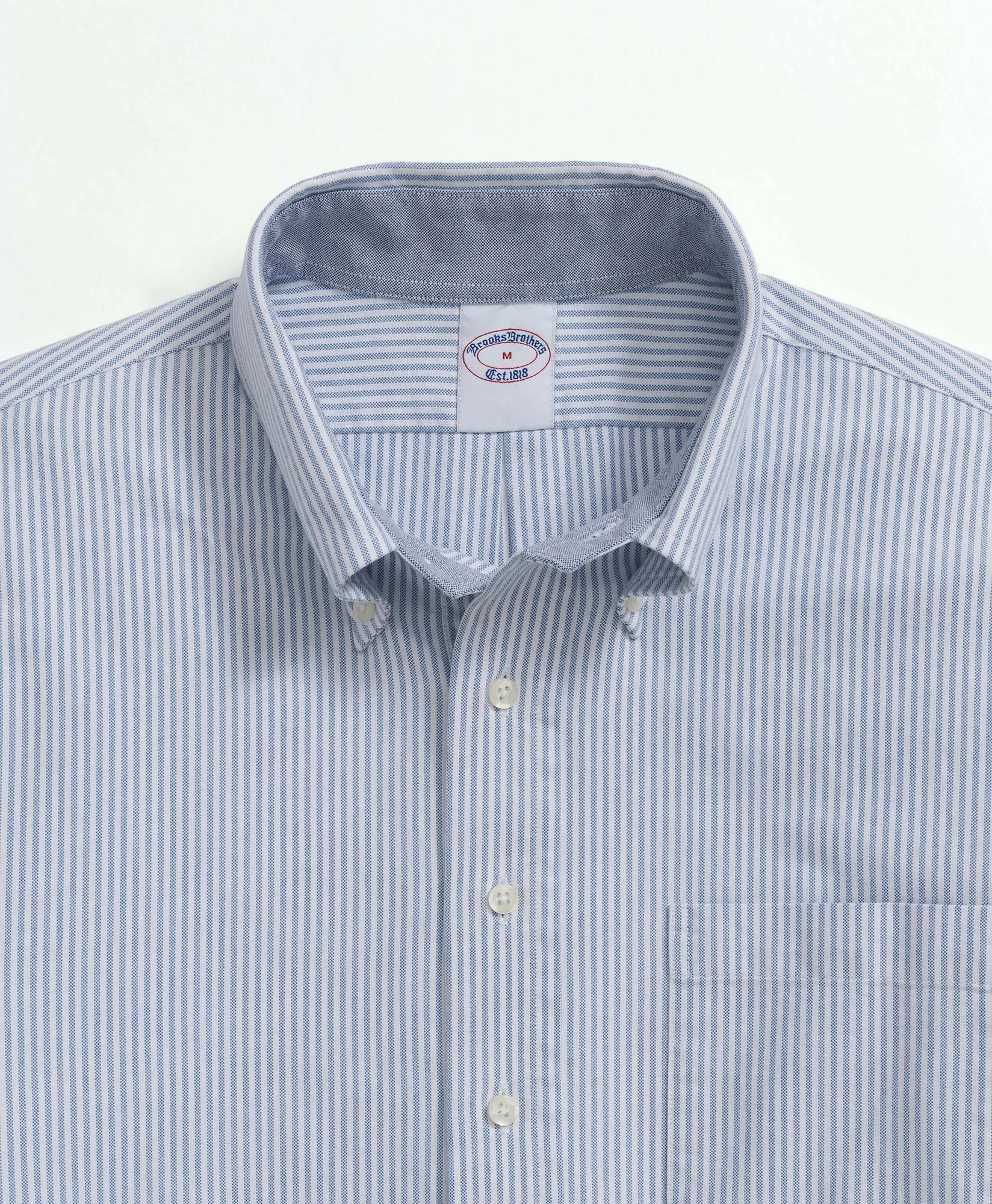 Friday Oxford Shirt, Striped Pop-Over | Brooks Brothers for sale