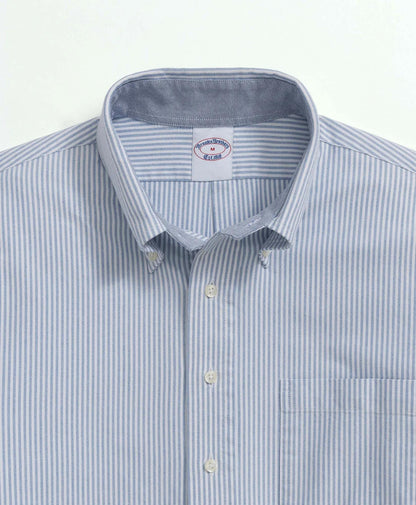 Friday Oxford Shirt, Striped Pop-Over | Brooks Brothers for sale