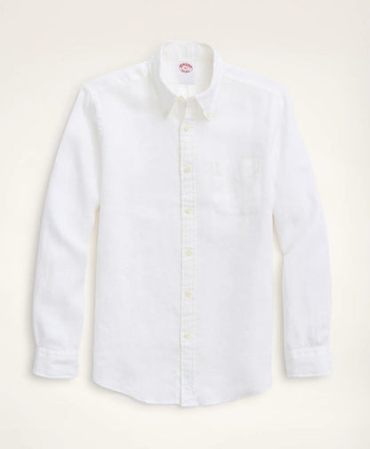 Big & Tall Sport Shirt, Irish Linen | Brooks Brothers on sale - US 9845