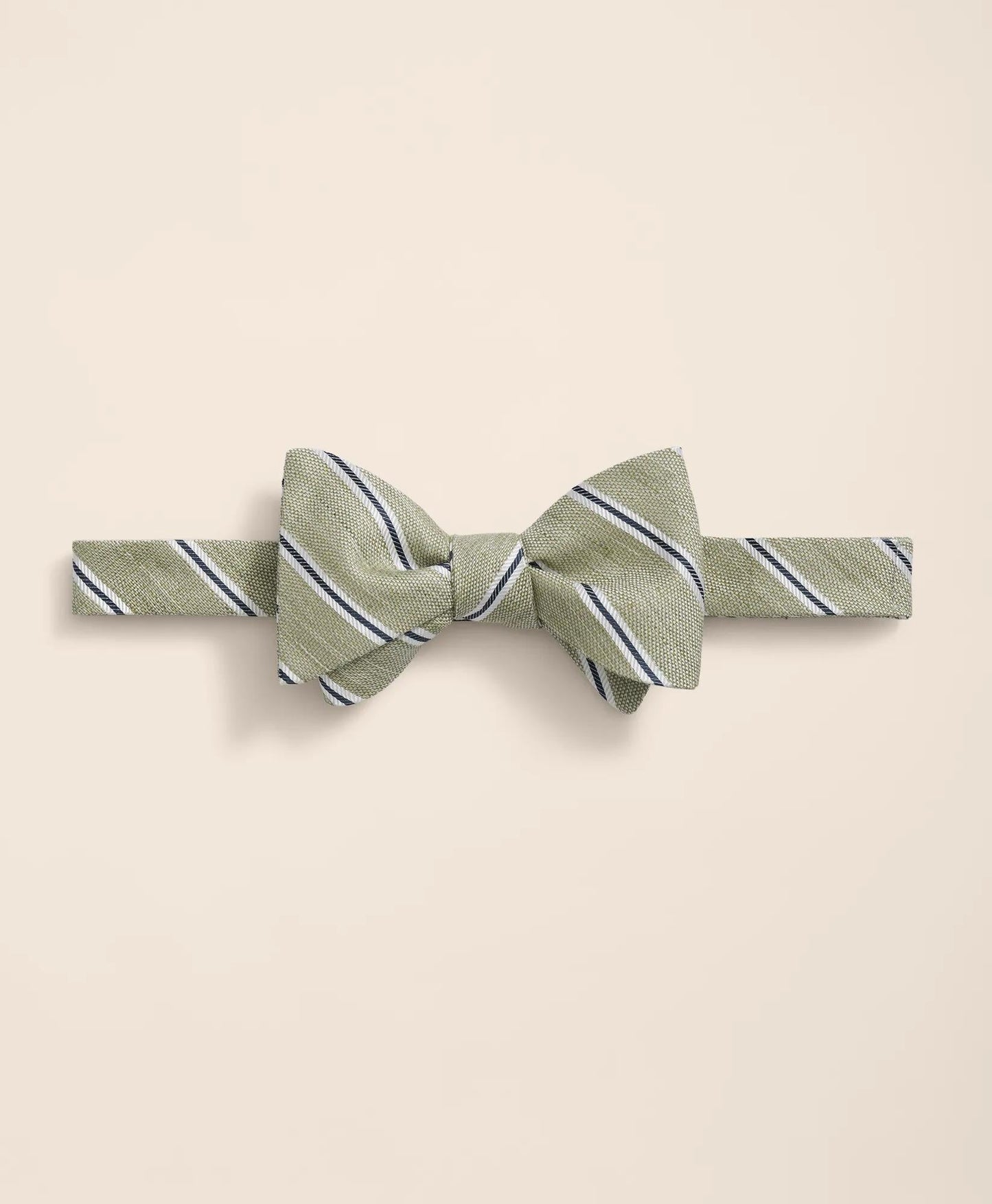 Silk-Linen-Cotton Bow Tie | Brooks Brothers discount