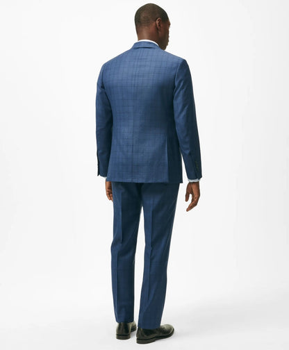 American-Made Classic Fit Multi-Checked 1818 Suit | Brooks Brothers cheap