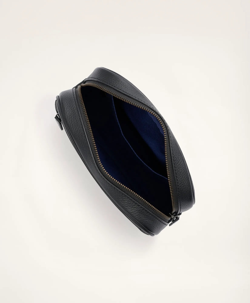 Pebbled Leather Dopp Kit | Brooks Brothers sale