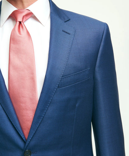 Traditional Fit Wool Sharkskin 1818 Suit | Brooks Brothers for sale