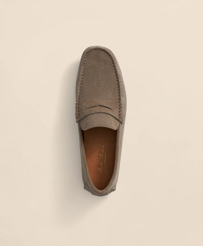 Jefferson Suede Driving Moccasins | Brooks Brothers online