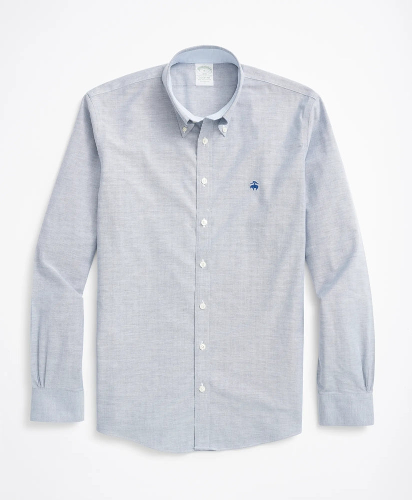 Stretch Non-Iron Oxford Button-Down Collar Sport Shirt | Brooks Brothers cheap - US 9623