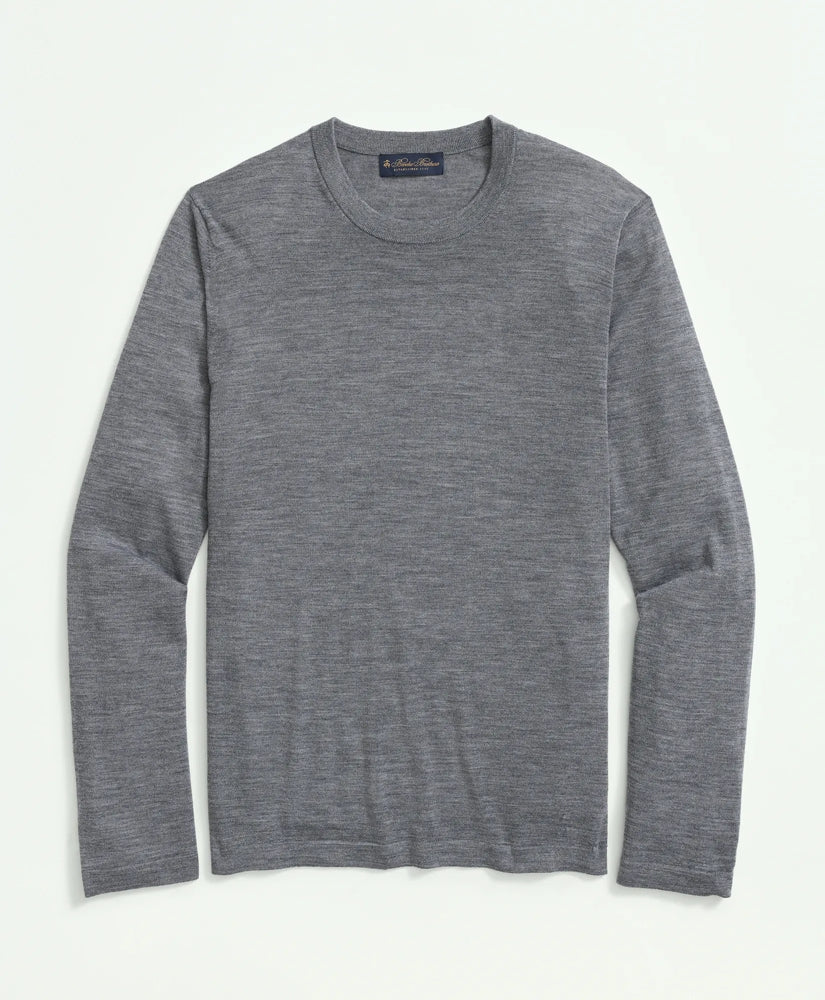 Lightweight Luxe All-Season Sweater, Crewneck | Brooks Brothers for sale - US 5847
