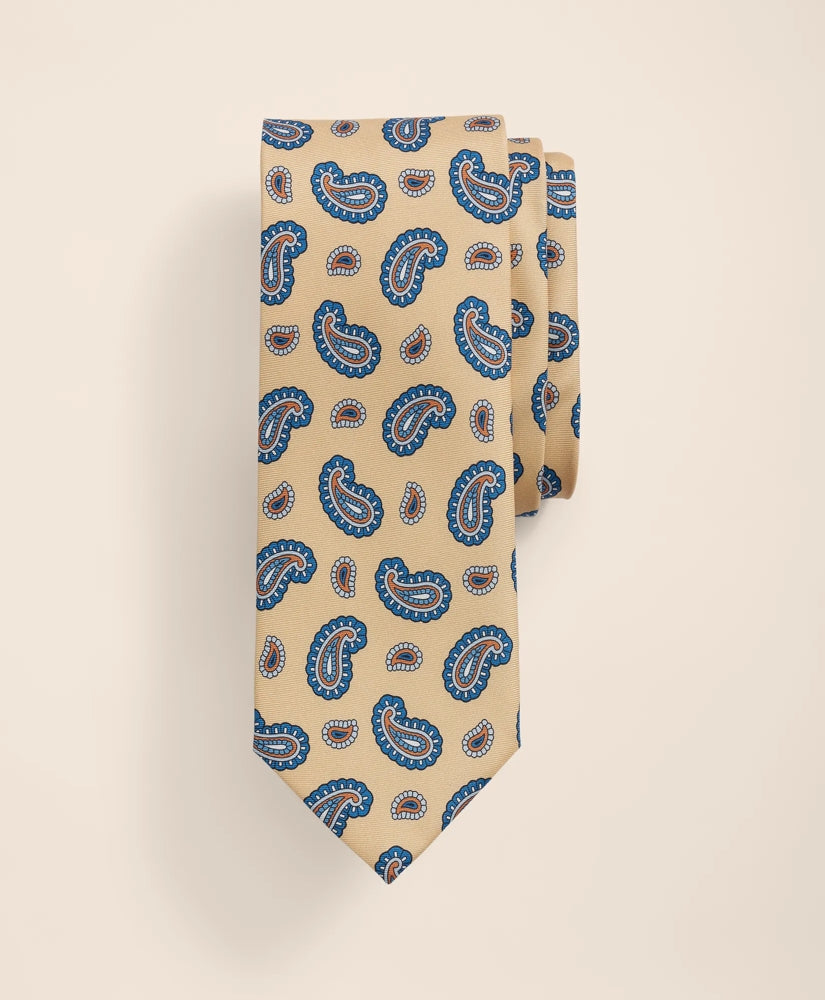 Silk Large Paisley Tie | Brooks Brothers sale - US 3213