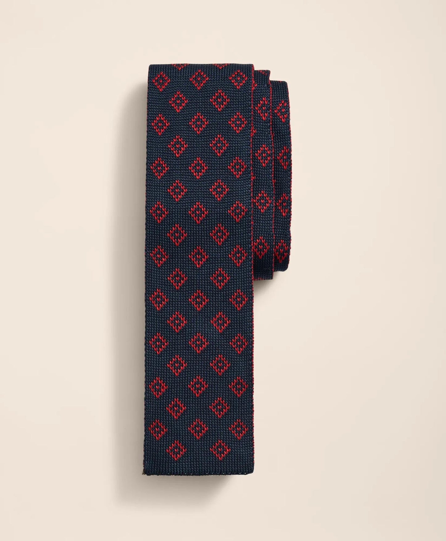 Silk Diamond Geo Knit Tie | Brooks Brothers sale