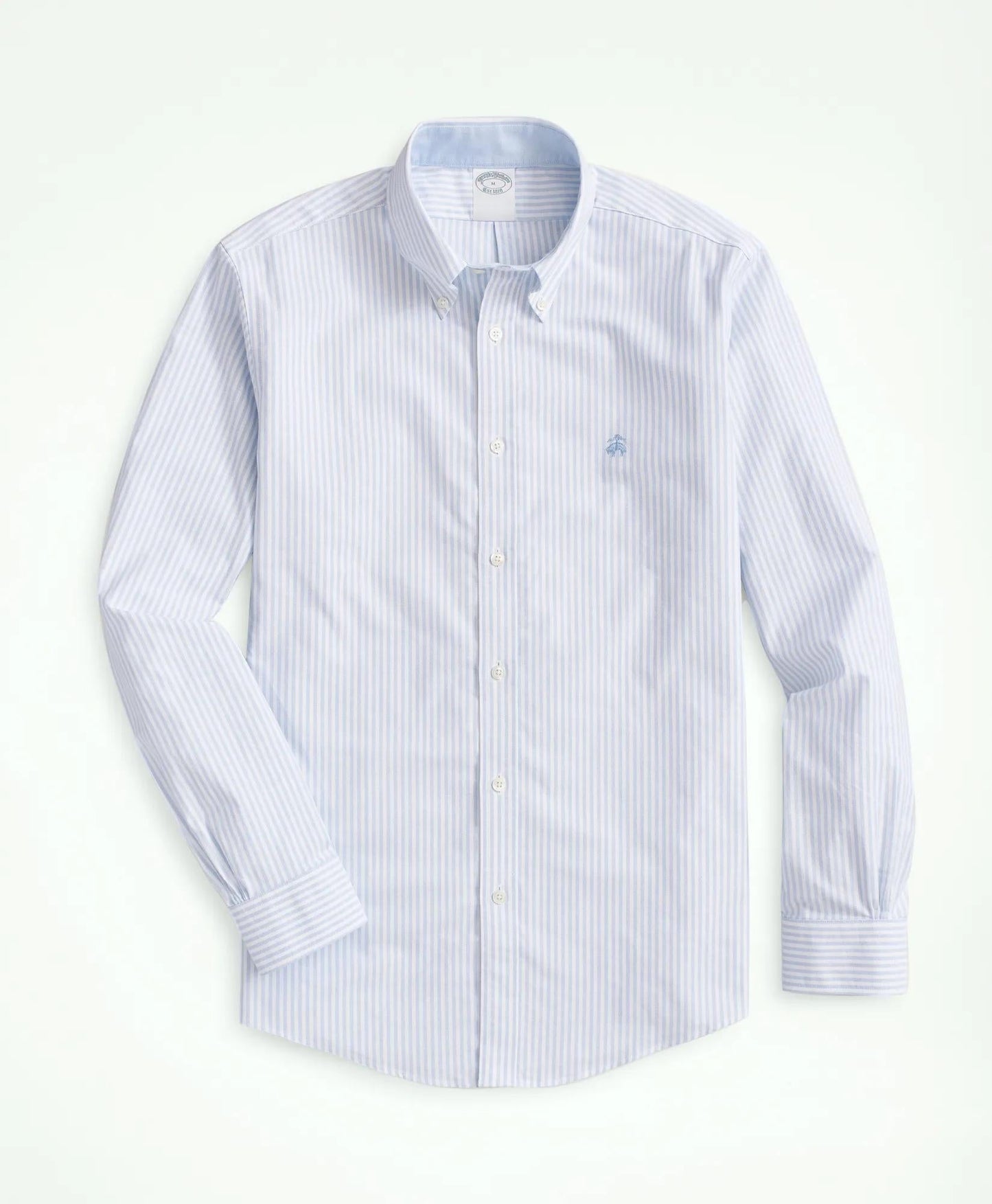 Stretch Non-Iron Oxford Button-Down Collar, Bengal Stripe Sport Shirt | Brooks Brothers for sale