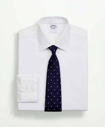 Stretch Supima® Cotton Non-Iron Twill Ainsley Collar Dress Shirt | Brooks Brothers sale