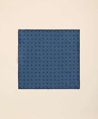 Linen Paisley Pocket Square | Brooks Brothers sale