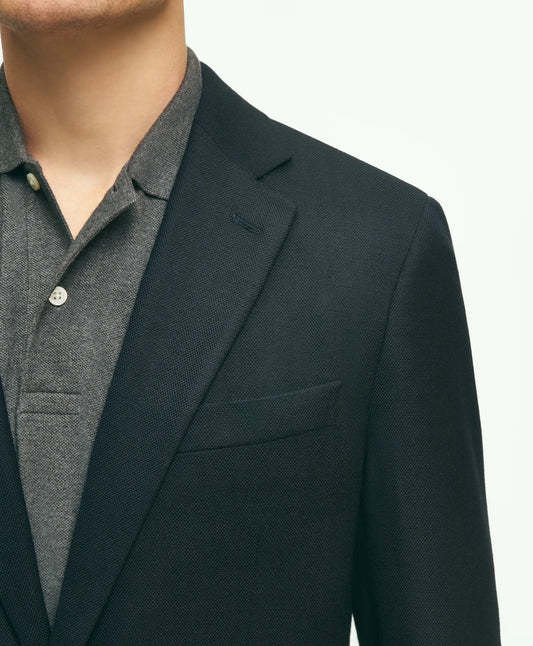 Slim Fit Stretch Wool Hopsack Blazer | Brooks Brothers sale