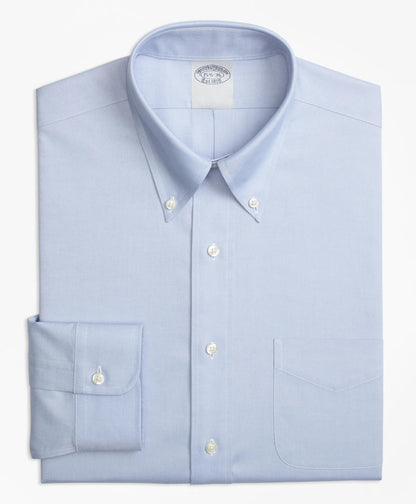 Big & Tall Stretch Dress Shirt, Non-Iron Pinpoint Button-Down Collar | Brooks Brothers cheap