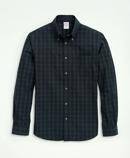 Friday Shirt, Poplin Black Watch | Brooks Brothers discount