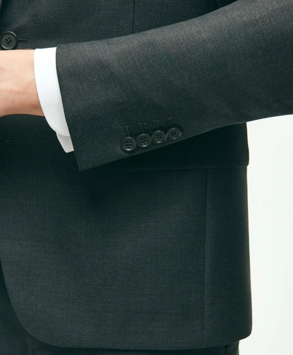 Classic Fit Wool Tic 1818 Suit | Brooks Brothers online shop