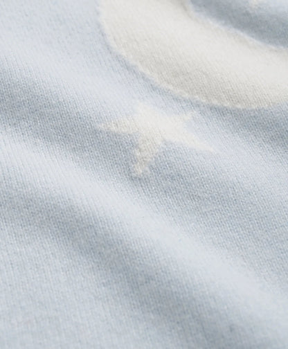Cashmere Moon Motif Onesie | Brooks Brothers sale