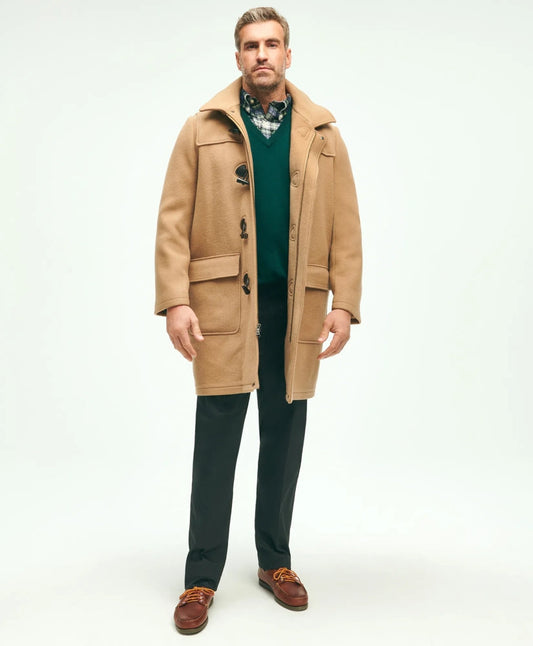 Big & Tall Classic Wool Duffle Coat | Brooks Brothers cheap