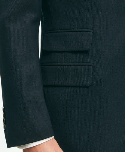 Traditional Fit Stretch Wool Hopsack Blazer | Brooks Brothers for sale