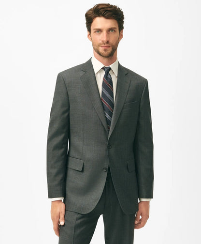 Classic Fit Wool Windowpane 1818 Suit | Brooks Brothers discount