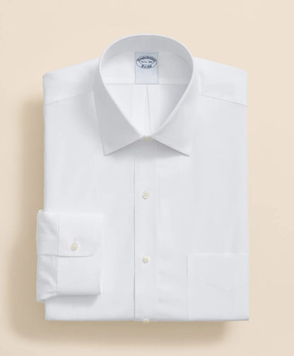 Pure Supima® Cotton Regular-Finish Ainsley Collar, Dress Shirt | Brooks Brothers online