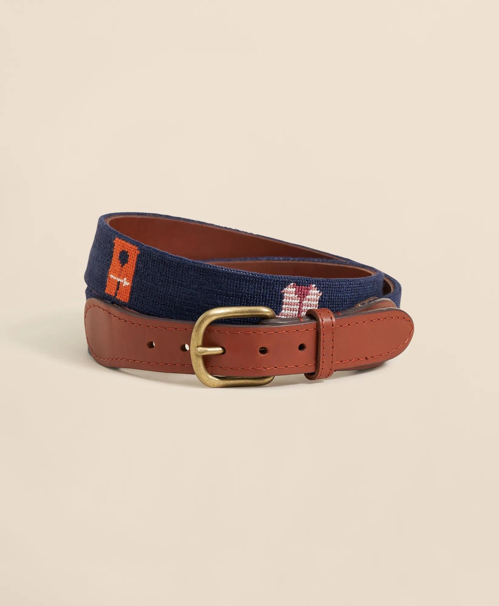Smathers & Branson Needlepoint Life Vest Belt | Brooks Brothers cheap