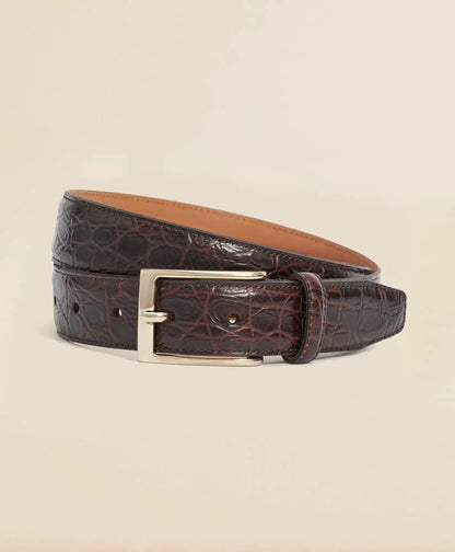 Leather Embossed Belt | Brooks Brothers online - US 6112