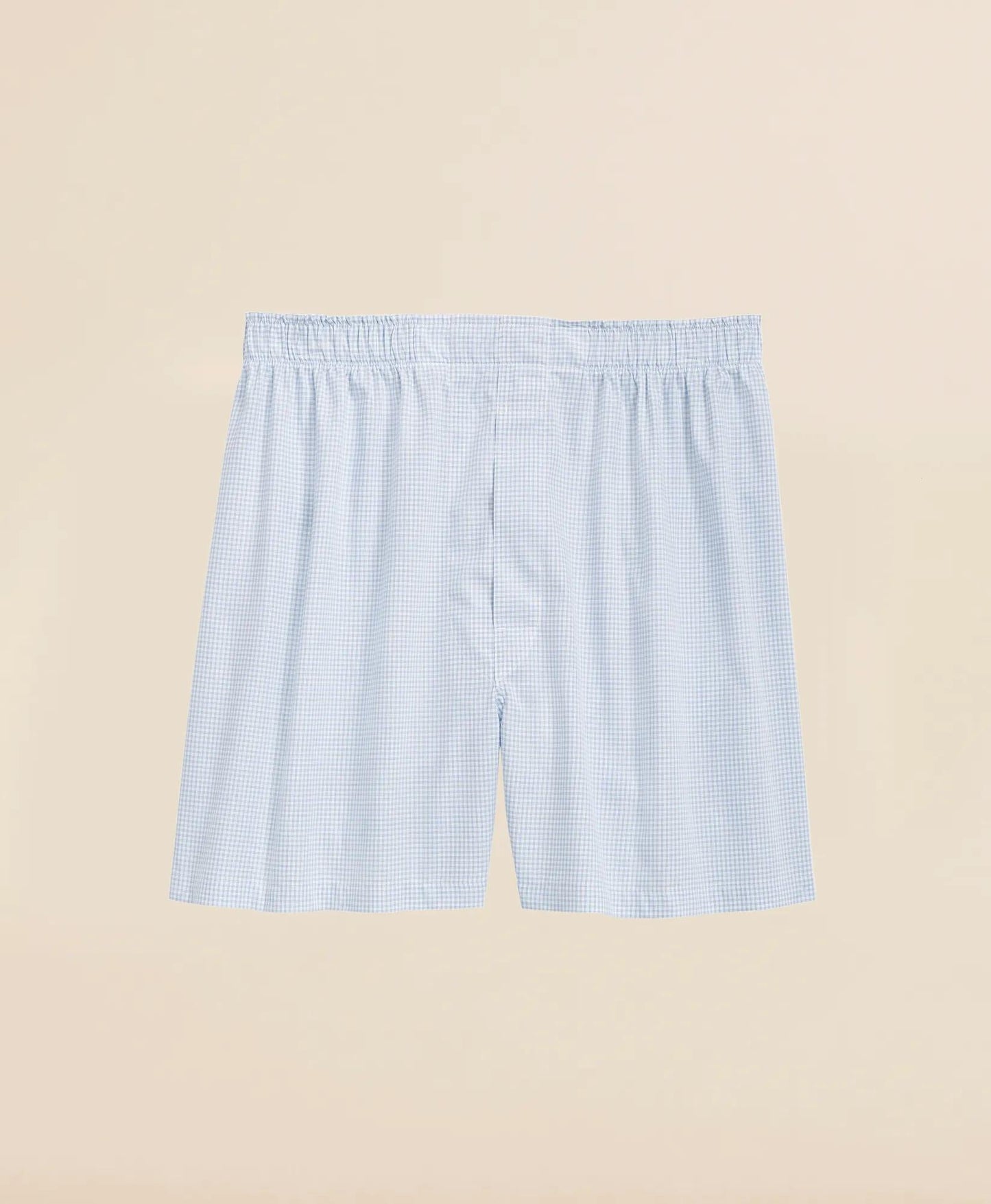 Cotton Broadcloth Double Checked Boxers | Brooks Brothers online