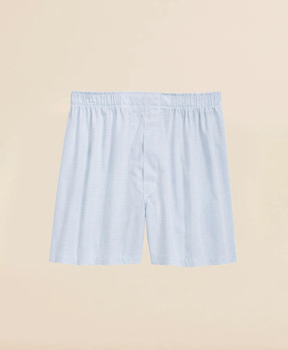 Cotton Broadcloth Double Checked Boxers | Brooks Brothers online