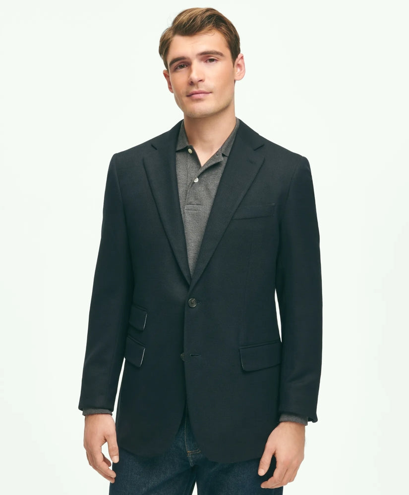 Slim Fit Stretch Wool Hopsack Blazer | Brooks Brothers sale