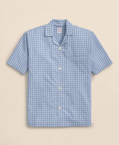 Cotton Broadcloth Gingham Short Pajamas | Brooks Brothers discount