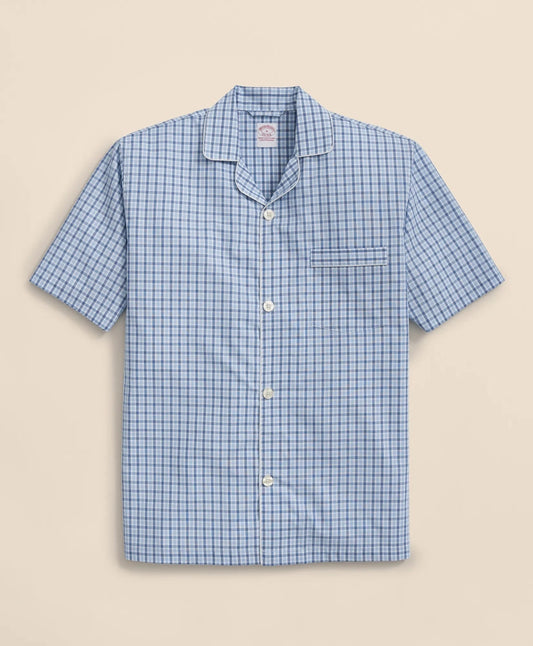 Cotton Broadcloth Gingham Short Pajamas | Brooks Brothers discount