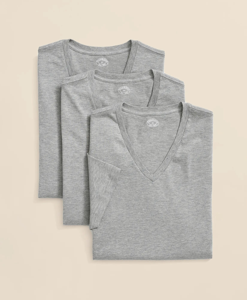 Supima® Cotton V-Neck Undershirt-3 Pack | Brooks Brothers sale - US 4696