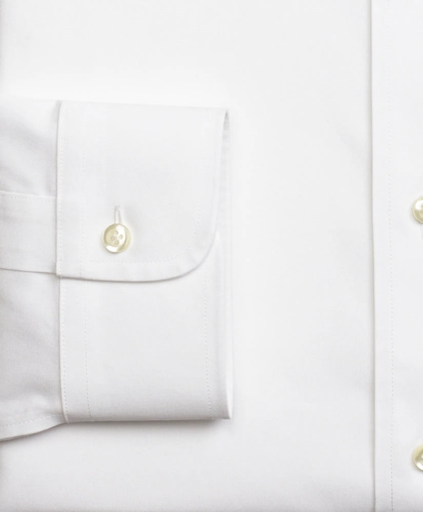 Stretch Supima® Cotton Non-Iron Pinpoint Oxford Button-Down Collar Dress Shirt | Brooks Brothers discount