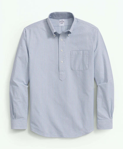 Friday Oxford Shirt, Striped Pop-Over | Brooks Brothers for sale