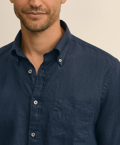 Washed Cotton Seersucker Button-Down Collar Sport Shirt | Brooks Brothers sale